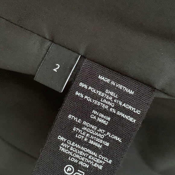 Theory Equestrian blazer in floral jacquard - Picture 5 of 15